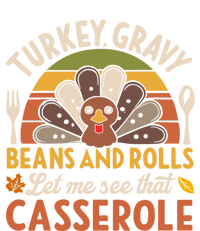 Turkey Gravy Beans And Rolls Let Me See That Casserole Family Thanksgiving 7-Panel Snapback Hat