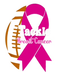 Tackle Football Pink Ribbon Breast Cancer Awareness Hooded Wearable Blanket