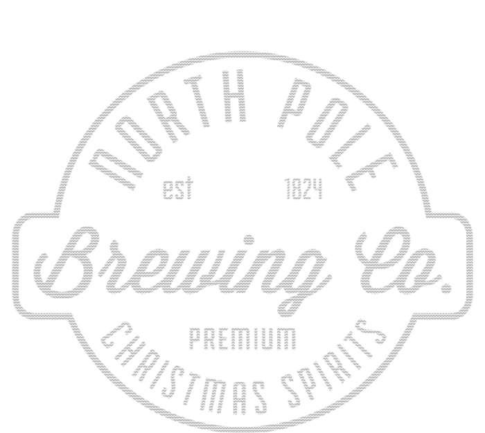 North Pole Brewing Co Christmas Santa North Pole Matching T-Shirt