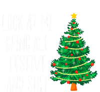 Funny Vintage Xmas Look At Me Being All Festive And Shit Toddler Fine Jersey T-Shirt