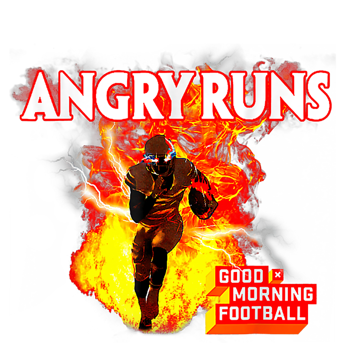 Angry Runs Good Morning Football Sport Lover Football PosiCharge Competitor Tank