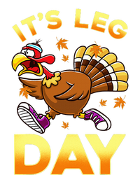 It's Leg Day Funny Exercise Workout Thanksgiving Turkey Performance Long Sleeve Polo