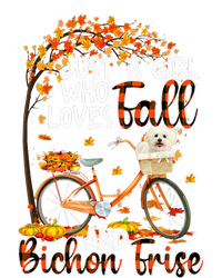 Bichon Frise And Fall Funny Dog Owner Bicycle Thanksgiving Performance Fleece Hoodie