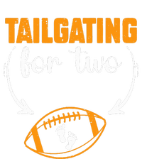 Tailgating For Two Football Thanksgiving Pregnancy Reveal Cropped Pullover Crew