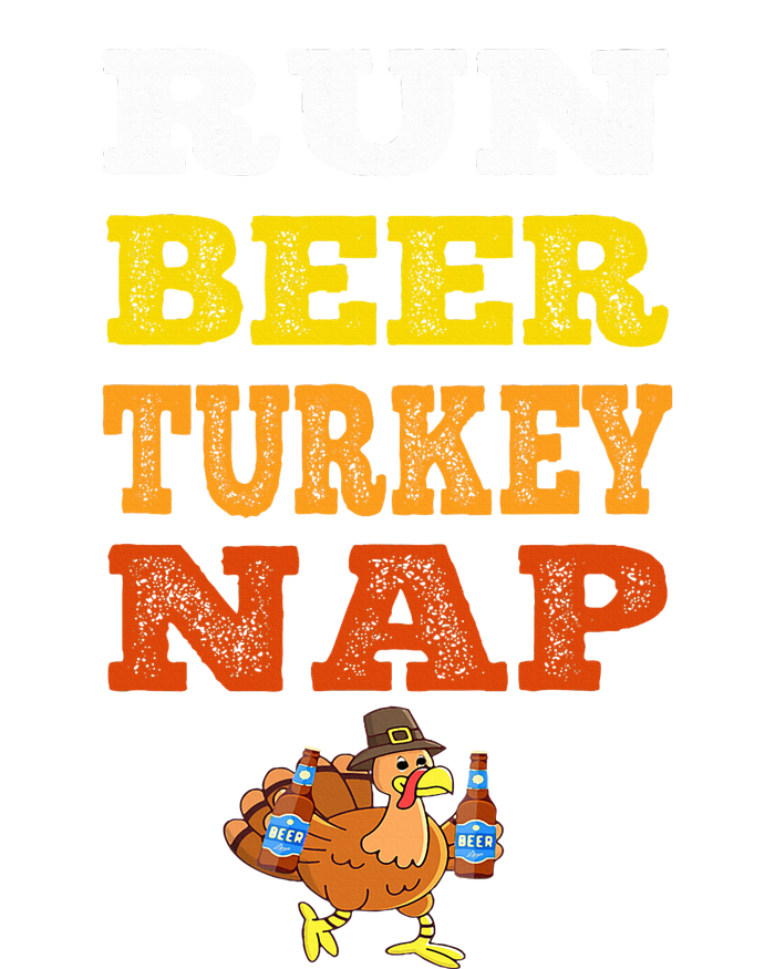 Funny Run Beer Turkey Nap Running Trot Dinner Thanksgiving Toddler Fine Jersey T-Shirt