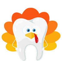 Thanksgiving Tooth Dental Hygiene Dentist T-Shirt