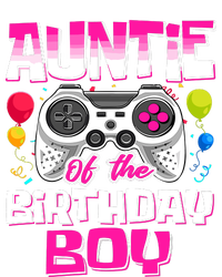 Auntie Of The Birthday Boy Matching Video Gamer Birthday Women's Perfect Tri Tunic Long Sleeve Shirt