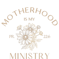 Motherhood Is My Ministry Homeschool Mom Christian Mom T-Shirt