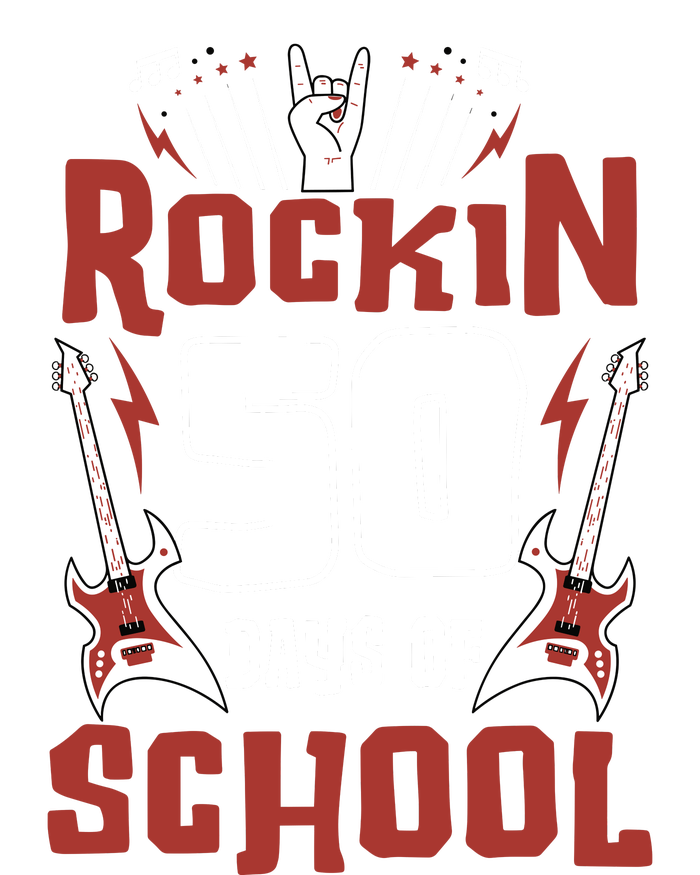 Rockin 50 Days Of School 50th Day Of School 50 Days Smarter T-Shirt