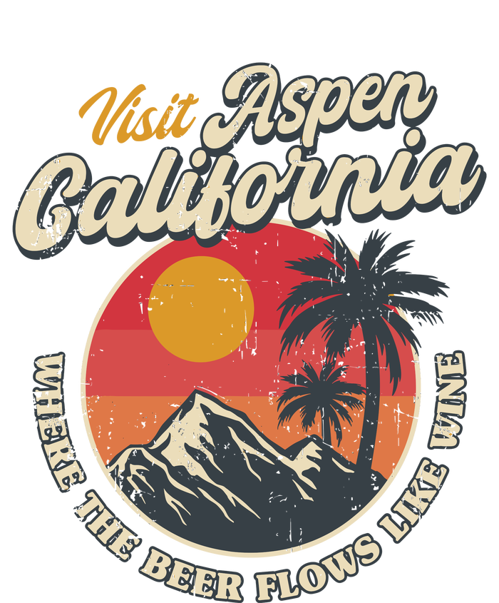 Vintage Visit Aspen California Dumb And Dumber Retro 90s Ladies Essential Tank