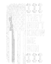 They Dont Know Me Son Bodybuilding Motivation Women's Perfect Tri Tunic Long Sleeve Shirt