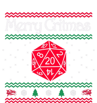 Funny Merry Critmas Christmas D20 Rpg Board Game Role T-Shirt