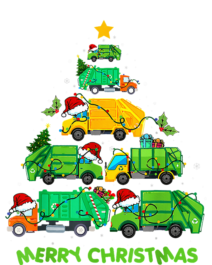 Funny Garbage Truck Christmas Tree Ornament Decor T-Shirt