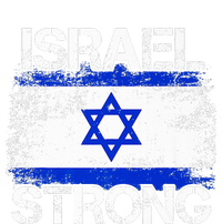 Israel Strong Flag Support I Stand With Israel Valucap Bio-Washed Visor