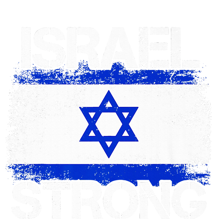 Israel Strong Flag Support I Stand With Israel Valucap Bio-Washed Visor