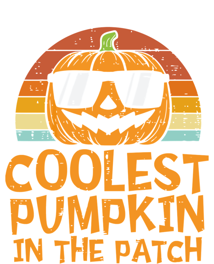 Funny Halloween Coolest Pumpkin In The Patch Cute Gift Softstyle Adult Sport Polo