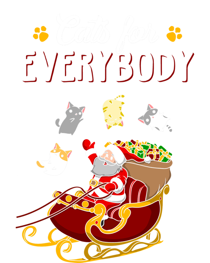 Cats For Everybody Cat Christmas Ugly Christmas Gift T-Shirt