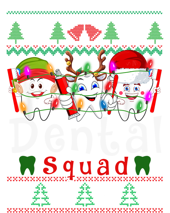 Dental Squad Santa Elf Reindeer Dentist Ugly Xmas Sweater Cute Gift Short Acrylic Beanie