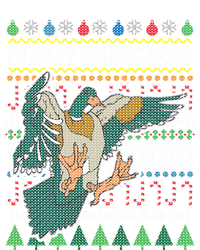 Flying Mallard Duck Merry Christmas Ugly Xmas Design Gift T-Shirt