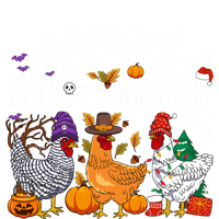 Happy Hallothanksmas Halloween Thanksgiving Xmas Chicken Gift T-Shirt