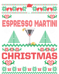 I Run On Espresso Martini And Christmas Cheer Ugly Sweater Gift T-Shirt