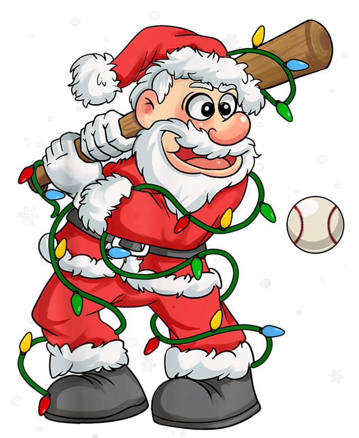 Baseball Christmas Softball Santa Claus Coaster