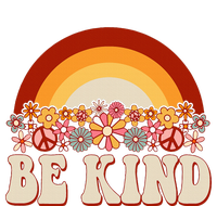 Flowers And Rainbow Unity Day Orange Be Kind Anti Bullying Poster