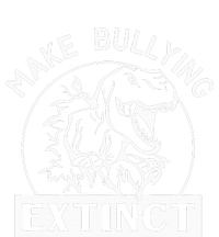 Funny Make Bullying Extinct TRex Unity Day Kindness Orange Women's T-Shirt