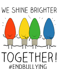 Orange Anti Bullying Unity Day Shine Brighter Together Kids Tie-Dye T-Shirt