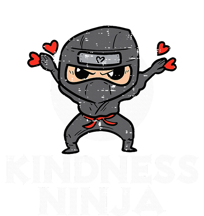 Kindness Ninja Funny Unity Day Orange Anti Bullying T-Shirt