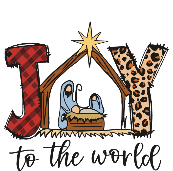 Retro Christmas Joy To The World T-Shirt