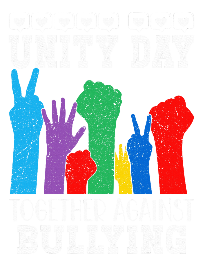 Together Against Bullying Orange Anti Bully Unity Day Kids Tie-Dye T-Shirt