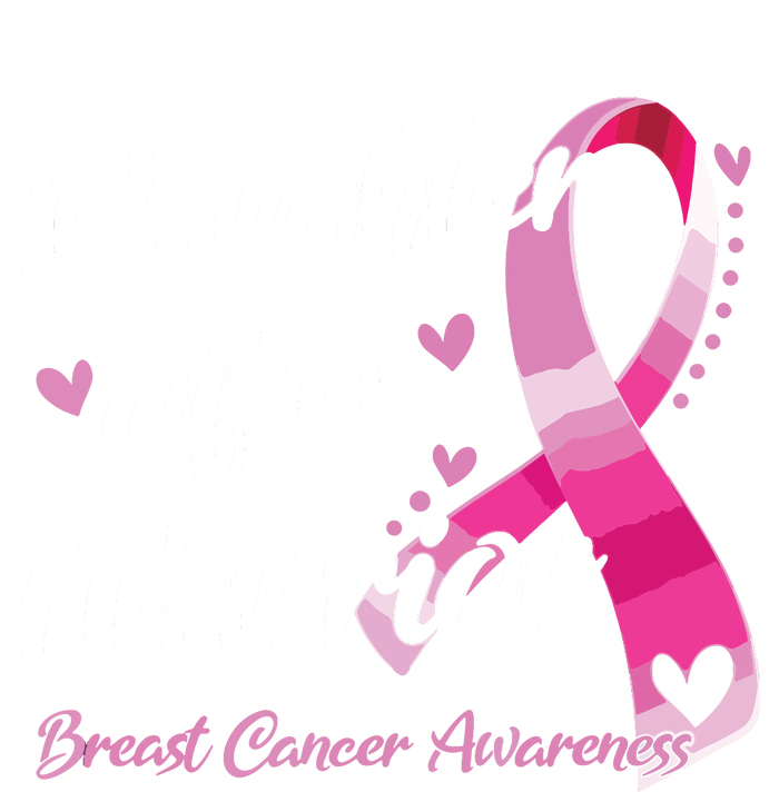 Breast Cancer Fighter Awareness Daughter Of A Warrior Performance Fleece Hoodie