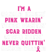 Im A Cancer Kickin Pink Wearin Tough Fightin T-Shirt