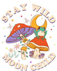 Stay Wild Moon Child Hippie Mushroom Nature Peace V-Neck T-Shirt