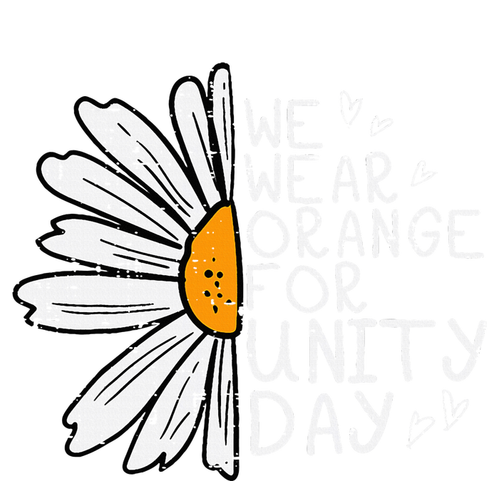 We Wear Orange For Unity Day Daisy Anti Bullying T-Shirt