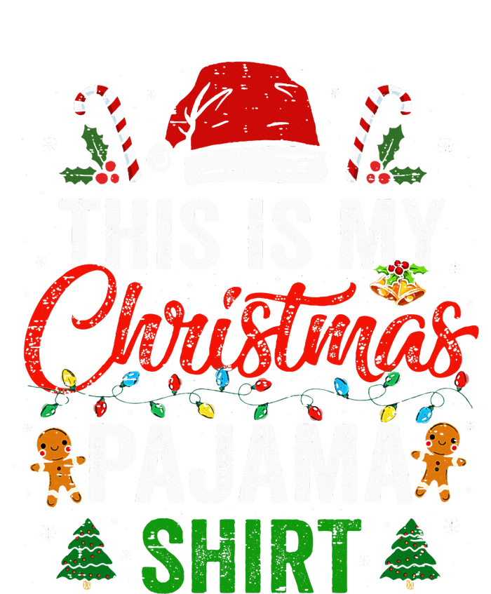 This Is My Christmas Pajama Funny Xmas PJs Women's Pullover Hoodie