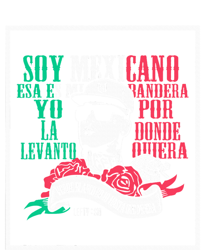 Soy mexicano esa es mi bandera Mexican Rapper Lefty SM T-Shirt