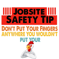 Jobsite Safety funny Tip Don't Put Your Fingers retro design Magnet