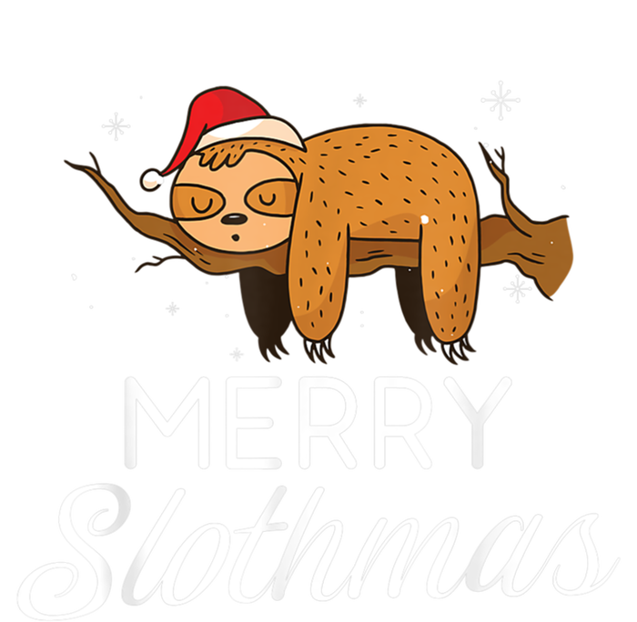 Merry Slothmas Christmas Funny Cute Sloth Gift T-Shirt