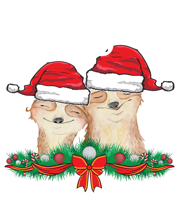 Merry Slothmas Funny Christmas Sloth Lover Pajama Family Funny Gift Hoodie