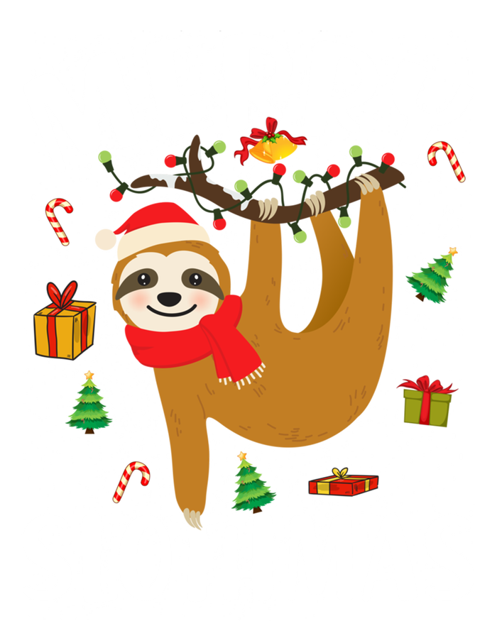 Merry Slothmas Great Gift Christmas Pajama For Sloth Lovers Gift Kids Sweatshirt