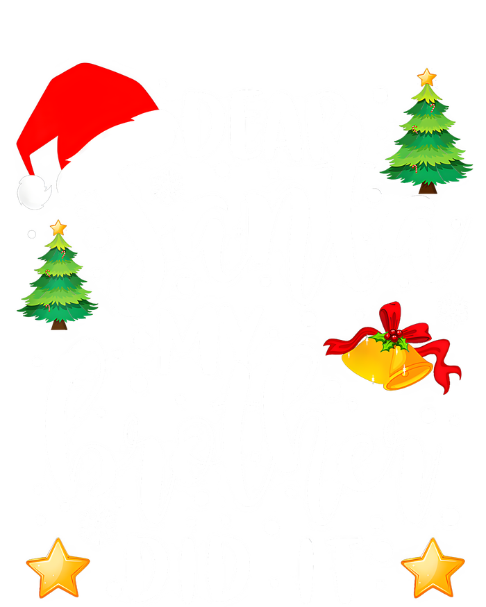 Dear Santa My Brother Did It Funny Christmas Pajama Kids Sweatshirt