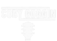 Cody Goggin White Guitar Toddler Sweatshirt