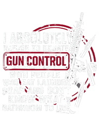 I Absolutely Refuse To Debate Gun Control With People Kids Long Sleeve Shirt