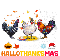 Chicken Halloween Happy Hallothanksmas Autumn Thanksgiving Gift T-Shirt