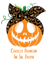 Coolest Pumpkin In The Patch Jackolantern Leopard Head Scarf Cool Gift Softstyle Adult Sport Polo