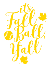 Its Fall Ball Yall Funny Fall Baseball Fall Ball Gift Kids Long Sleeve Shirt