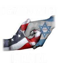 I Stand With Israel I Stand With Israel America Flag Yupoong Adult 5-Panel Trucker Hat