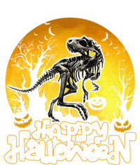 Happy Halloween Spooky Trex Skeleton Dinosaur Gift T-Shirt